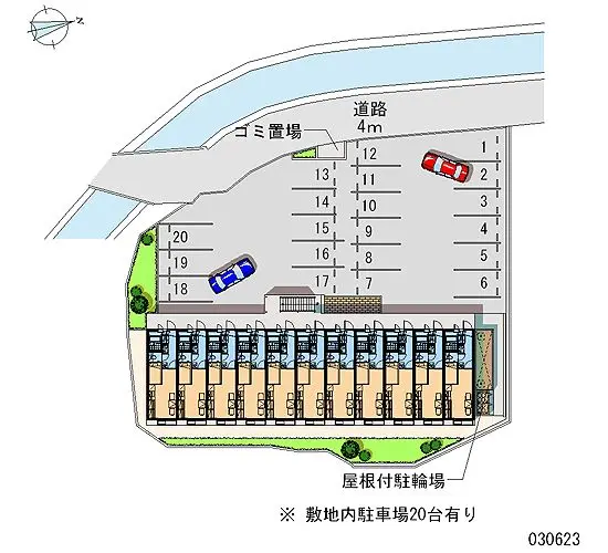 ★手数料０円★呉市焼山南　月極駐車場（LP）